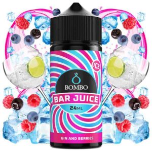AROMA GIN BERRIES 24ml LONGFILL BAR JUICE BY BOMBO