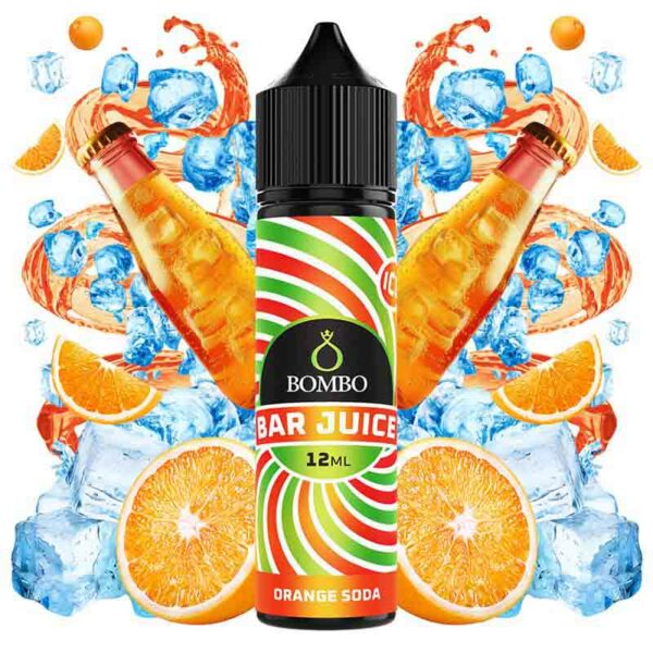 AROMA ORANGE SODA 12ml LONGFILL BAR JUICE BY BOMBO