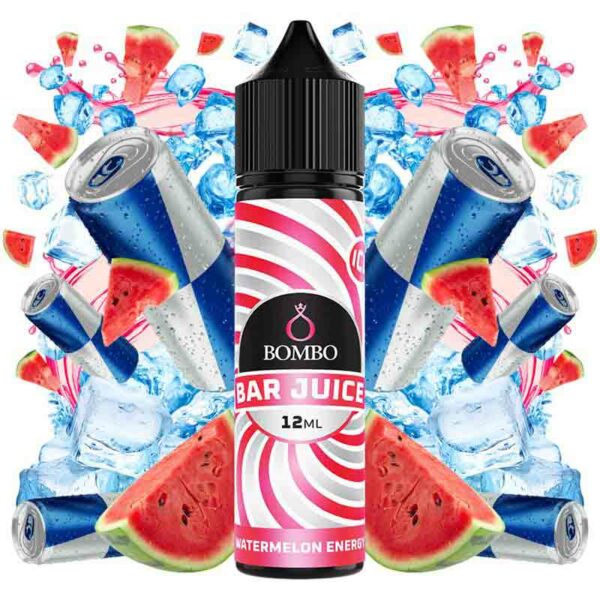 AROMA WATERMELON ENERGY 12ml LONGFILL BAR JUICE BY BOMBO