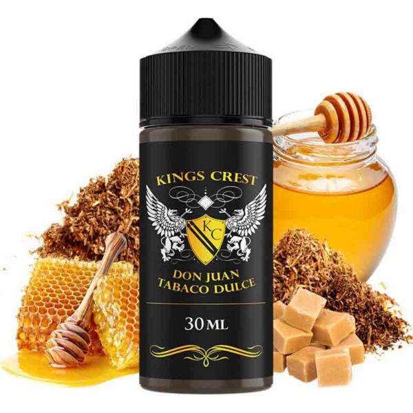 AROMA DON JUAN TABACO DULCE 30ml(LONGFILL) – KINGS CREST