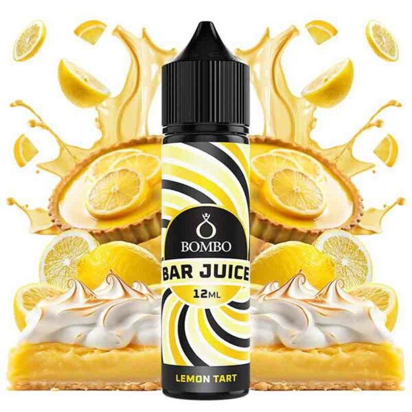 AROMA LEMON TART 12ml (LONGFILL) BAR JUICE BY BOMBO