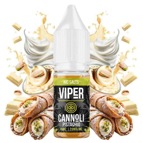 CANNOLI PISTACHIO 10ml 20MG VIPER NIC SALT