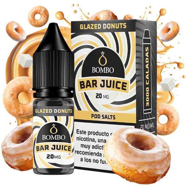 GLAZED DONUT 10ml BAR JUICE BY BOMBO