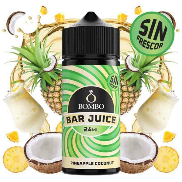 AROMA PINEAPPLE COCONUT SIN FRESCOR 24ml LONGFILL BAR JUICE