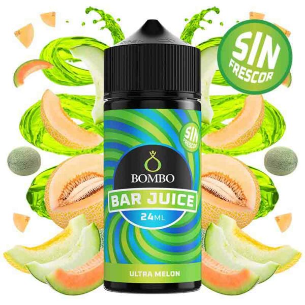 AROMA ULTRA MELON SIN FRESCOR 24ml LONGFILL BAR JUICE