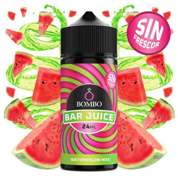 AROMA WATERMELON MAX SIN FRESCOR 24ml LONGFILL BAR JUICE 1 AROMA WATERMELON MAX SIN FRESCOR 24ml LONGFILL BAR JUICE