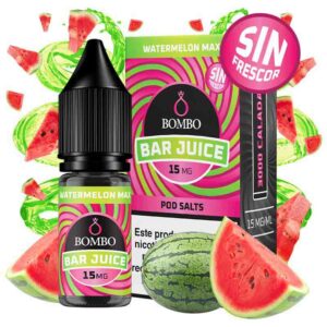WATERMELON MAX SIN FRESCOR 10ml 15mg BAR JUICE BOMBO