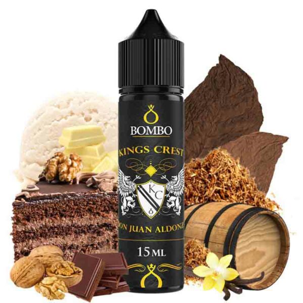 AROMA DON JUAN ALDONZA 15ml LONGFILL KINGS CREST BOMBO 1 AROMA DON JUAN ALDONZA 15ml LONGFILL KINGS CREST BOMBO