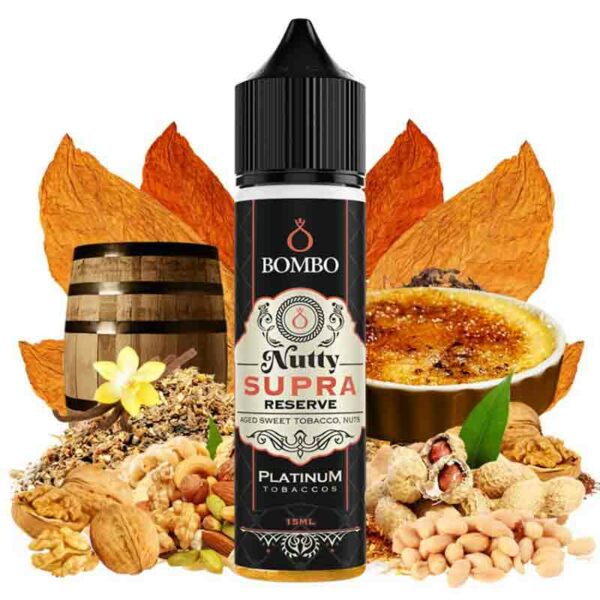AROMA NUTTY SUPRA RESERVE 15ml LONGFILL BOMBO 1 AROMA NUTTY SUPRA RESERVE 15ml LONGFILL BOMBO