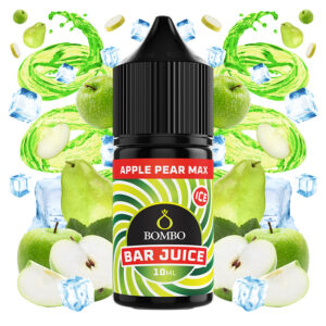 AROMA APPLE PEAR ICE 10ml LONGFILL BAR JUICE BOMBO