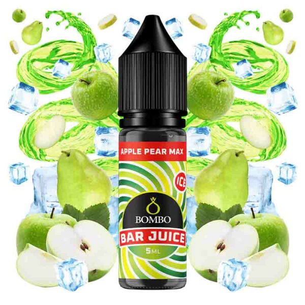 AROMA APPLE PEAR MAX ICE 5ml LONGFILL BAR JUICE BOMBO 1 Aroma Apple Pear Ice 5ml Bombo