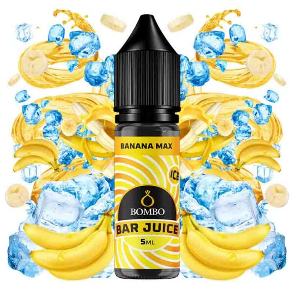AROMA BANANA MAX ICE 5ml LONGFILL BAR JUICE BOMBO