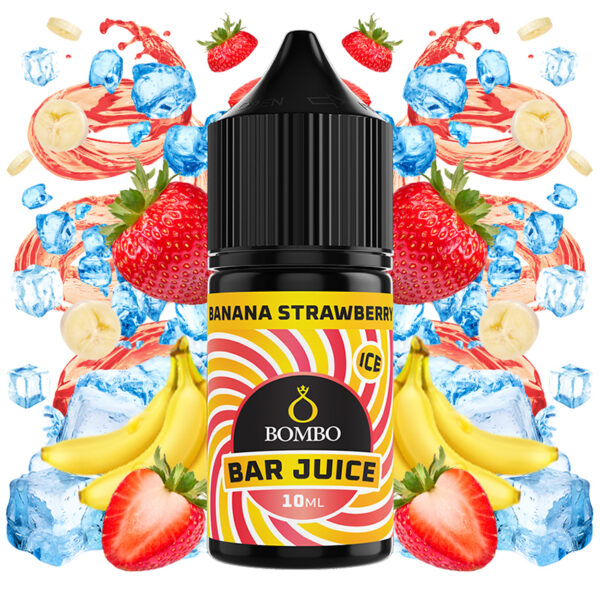 AROMA STRAWBERRY BANANA ICE 10ml LONGFILL BAR JUICE BOMBO