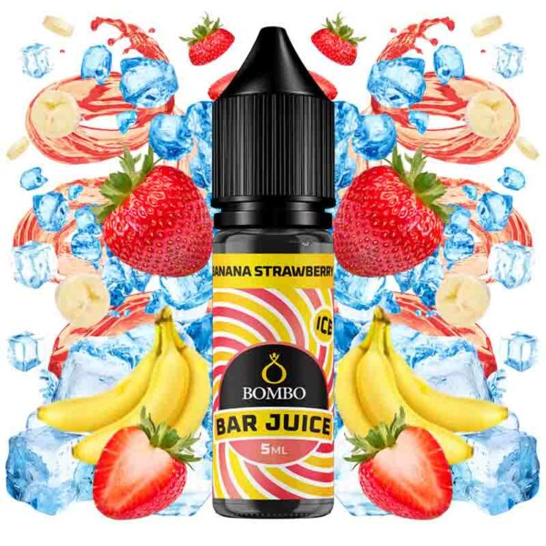 AROMA STRAWBERRY BANANA ICE 5ml LONGFILL BAR JUICE BOMBO