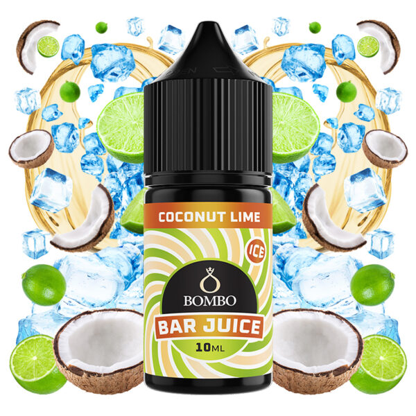 AROMA COCONUT LIME ICE 10ml LONGFILL BAR JUICE BOMBO