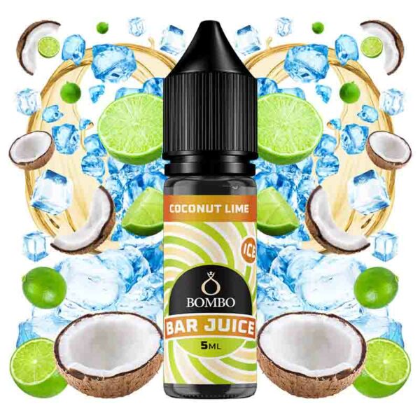 AROMA COCONUT LIME ICE 5ml LONGFILL BAR JUICE BOMBO