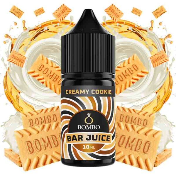 AROMA CREAMY COOKIE 10ml LONGFILL BAR JUICE BOMBO