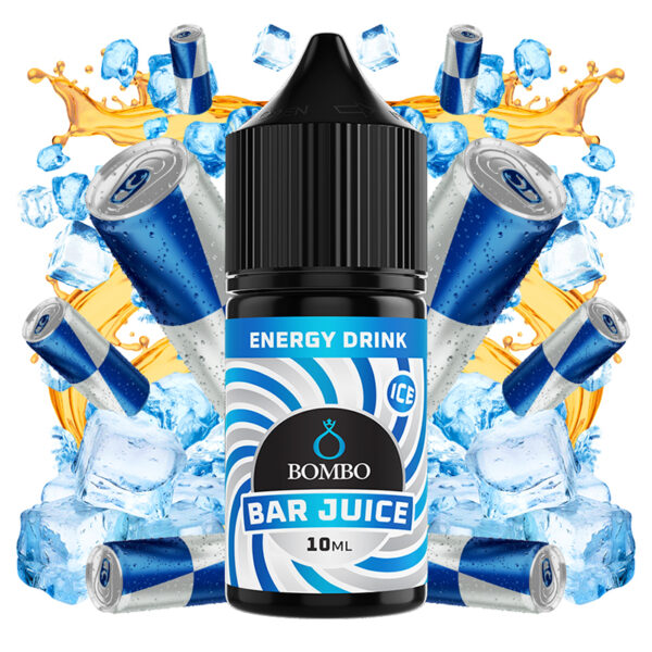 AROMA ENERGY DRINK ICE 10ml LONGFILL BAR JUICE BOMBO