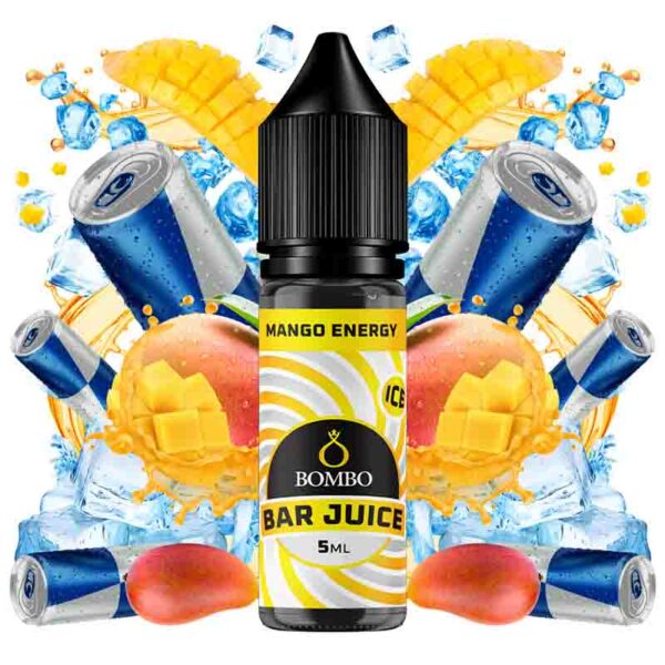 AROMA MANGO ENERGY ICE 5ml LONGFILL BAR JUICE BOMBO
