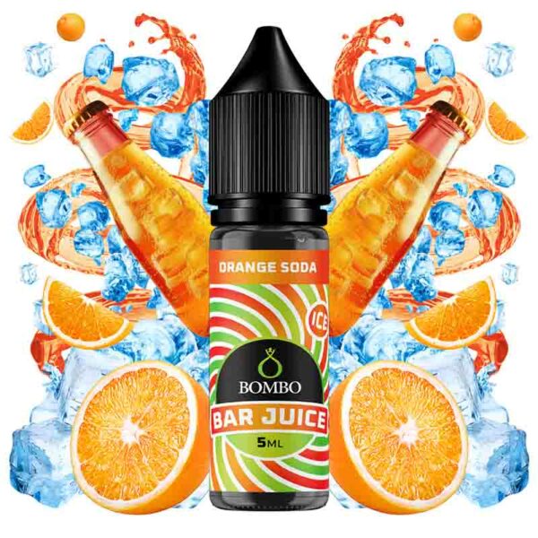 AROMA ORANGE SODA ICE 5ml LONGFILL BAR JUICE BOMBO