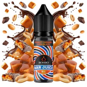 AROMA PEANUT CHOCOLATE CARAMEL 5ml LONGFILL BAR JUICE BOMBO