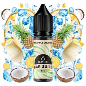 AROMA PINEAPPLE COCONUT ICE 5ml LONGFILL BAR JUICE BOMBO