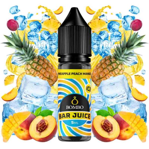 AROMA PINEAPPLE PEACH MANGO 5ml LONGFILL BAR JUICE BOMBO 1 Aroma Pineapple Peach Mango Longfill Bar Juice