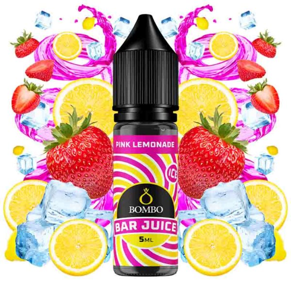 AROMA PINK LEMONADE ICE 5ml LONGFILL BAR JUICE BOMBO