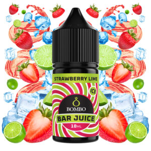 AROMA STRAWBERRY LIME ICE 10ml LONGFILL BAR JUICE BOMBO