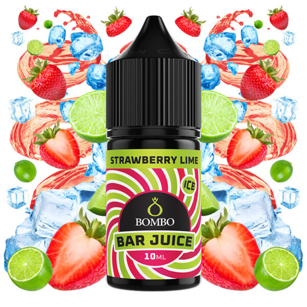 AROMA STRAWBERRY LIME ICE 10ml LONGFILL BAR JUICE BOMBO