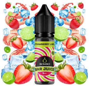 AROMA STRAWBERRY LIME ICE 5ml LONGFILL BAR JUICE BOMBO