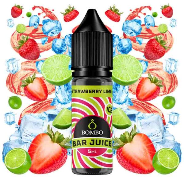 AROMA STRAWBERRY LIME ICE 5ml LONGFILL BAR JUICE BOMBO