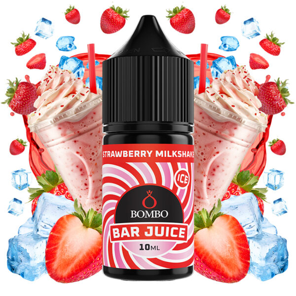 AROMA STRAWBERRY MILKSHAKE ICE 10ml LONGFILL BAR JUICE BOMBO 1 AROMA STRAWBERRY MILKSHAKE ICE 10ml LONGFILL BAR JUICE BOMBO
