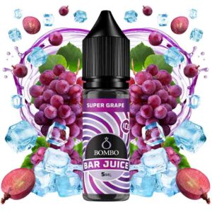 AROMA SUPER GRAPE ICE 5ml LONGFILL BAR JUICE BOMBO