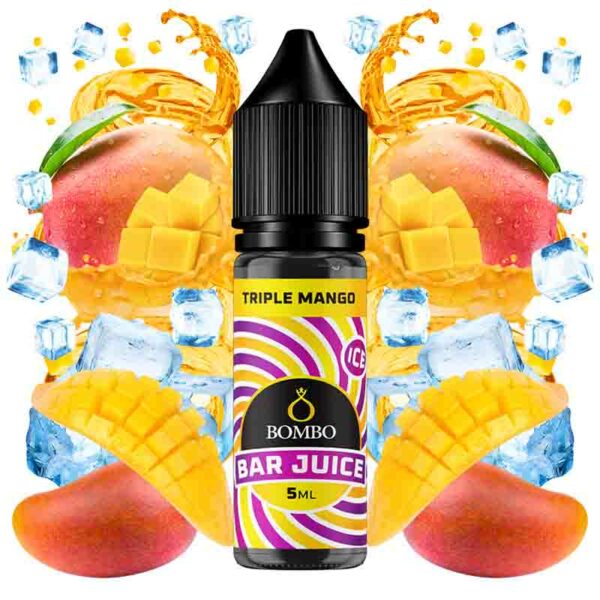 AROMA TRIPLE MANGO ICE 5ml LONGFILL BAR JUICE BOMBO