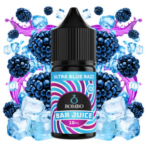 AROMA ULTRA BLUE RAZZ ICE 10ml LONGFILL BAR JUICE BOMBO