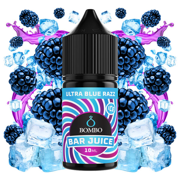 AROMA ULTRA BLUE RAZZ ICE 10ml LONGFILL BAR JUICE BOMBO