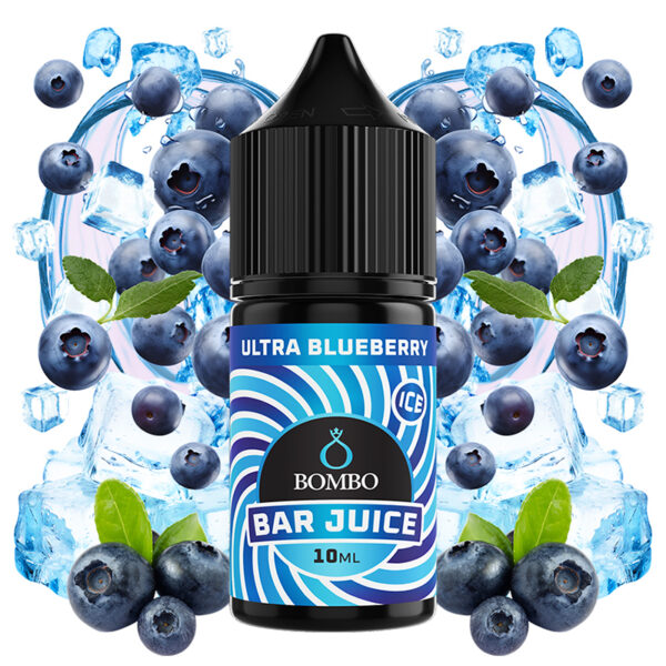AROMA ULTRA BLUEBERRY ICE 10ml LONGFILL BAR JUICE BOMBO