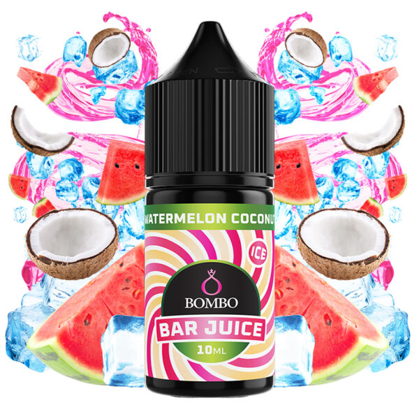 AROMA WATERMELON COCONUT ICE 10ml LONGFILL BAR JUICE BOMBO