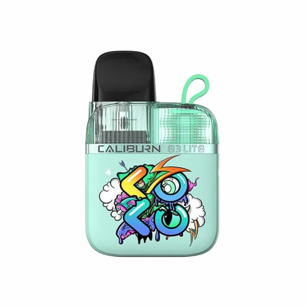 POD CALIBURN G3 LITE KOKO 1200mAh - UWELL 2 POD CALIBURN G3 LITE KOKO 1200mAh - UWELL - cyan