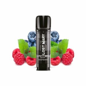 CARTUCHO TAPPO PRO BLUEBERRY SOUR RASPBERRY 20mg LOST MARY 2 Tappo Air Blueberry Sour Raspberry 20mg