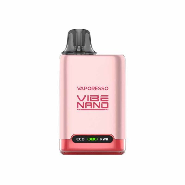 vibe-nano-1100mah-vaporesso - strawberry red
