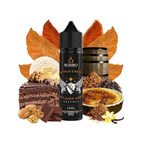 AROMA DON JUAN SUPRA RESERVE 15ml LONGFILL KINGS CREST 1 AROMA DON JUAN SUPRA RESERVE 15ml LONGFILL KINGS CREST