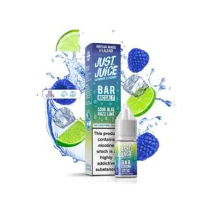 SALES DE NICOTINA BLUE SOUR RAZZ LIME Just Juice Bar 10ml