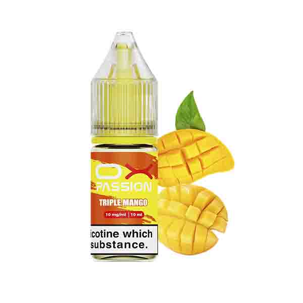 TRIPLE MANGO 10ml OX PASSION OXVA SALT 1 TRIPLE MANGO 10ml OX PASSION OXVA SALT