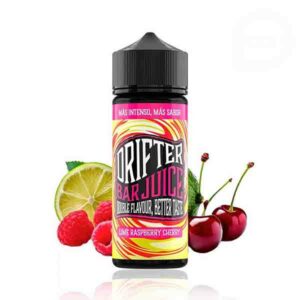 AROMA LIME RASPBERRY CHERRY 24ml DRIFTER BAR JUICE SAUZ