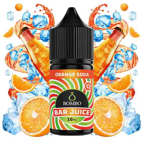 AROMA ORANGE SODA ICE 10ml LONGFILL BAR JUICE BOMBO 1 AROMA ORANGE SODA ICE 10ml LONGFILL BAR JUICE BOMBO