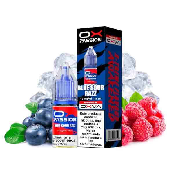 BLUE SOUR RAZZ 10ml OXVA OX PASSION SALTS 2 BLUE SOUR RAZZ 10ml OXVA OX PASSION SALTS