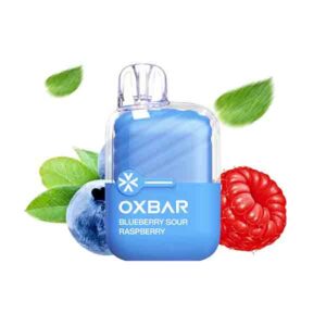 POD DESECHABLE BLUEBERRY SOUR RASPBERRY 20mg 600 OXBAR