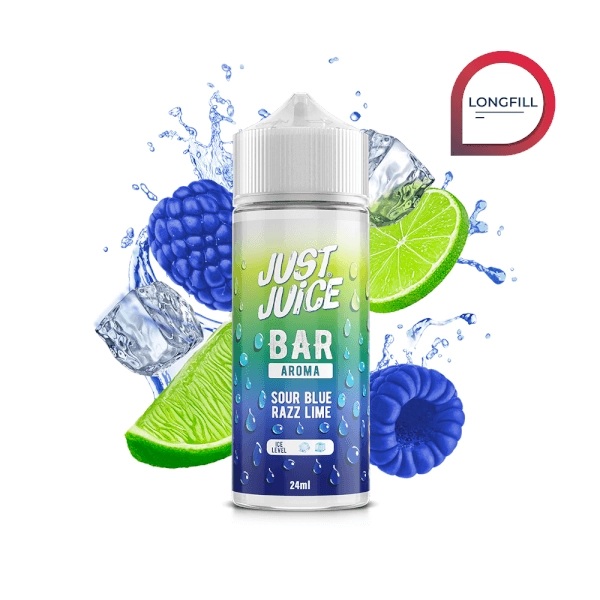 AROMA SOUR BLUE RAZZ LIME 24ml LONGFILL JUST JUICE 1 AROMA SOUR BLUE RAZZ LIME 24ml LONGFILL JUST JUICE